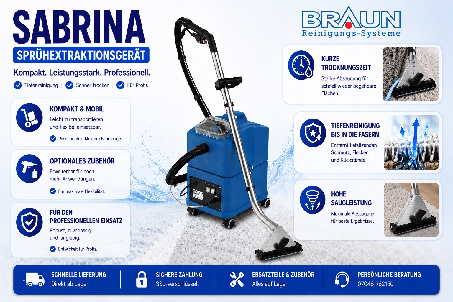 Sabrina Sprühextraktionsgerät - Bild 2