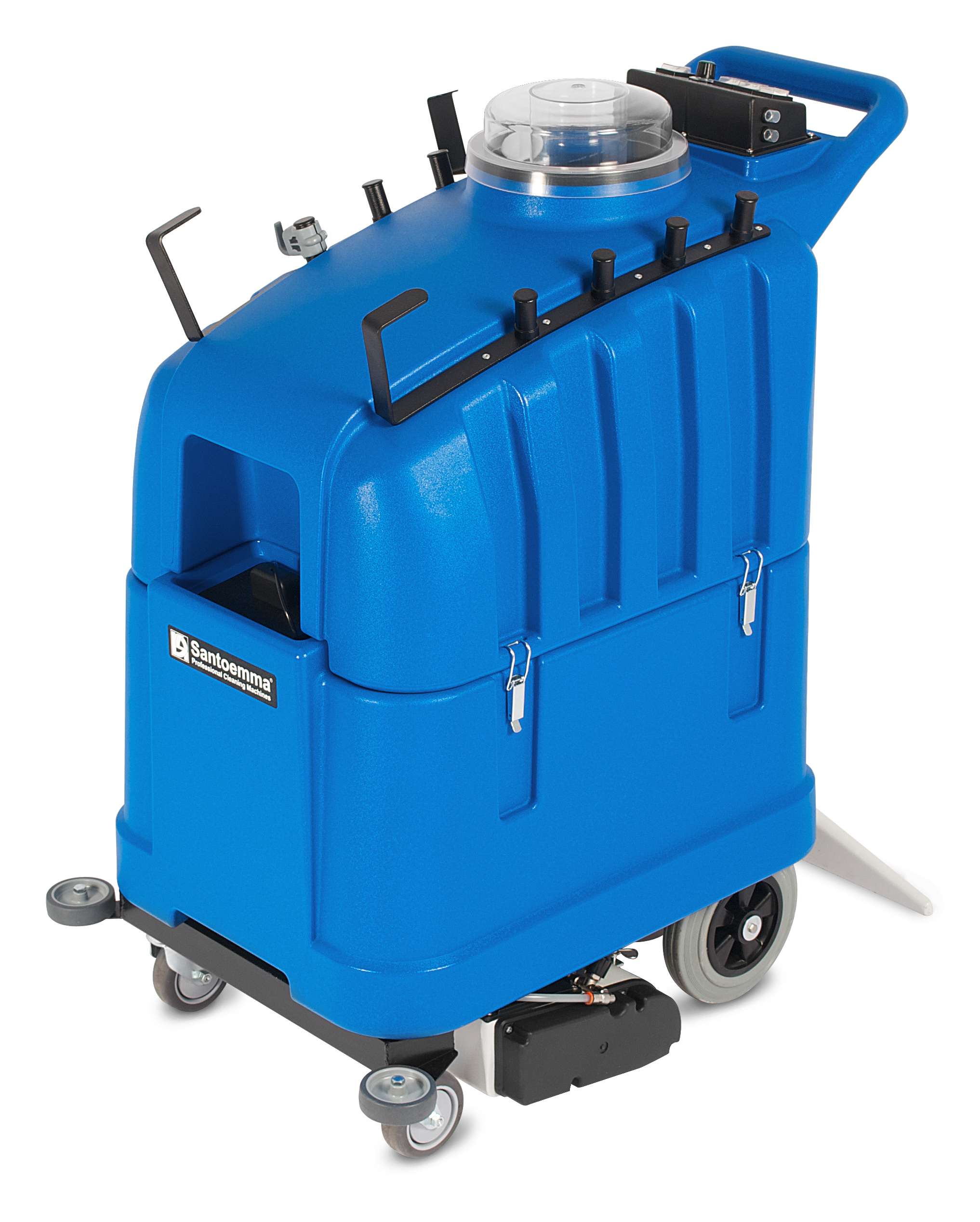 POWERFUL-SILENT, 70 Liter, 2 x 1500W dreistufige Motoren mit hoher Saugleistung, vorwärtslaufendes Gerät mit Antriebsmotor, regelbare Geschwindigkeit, Reinigungsbreite 50 cm