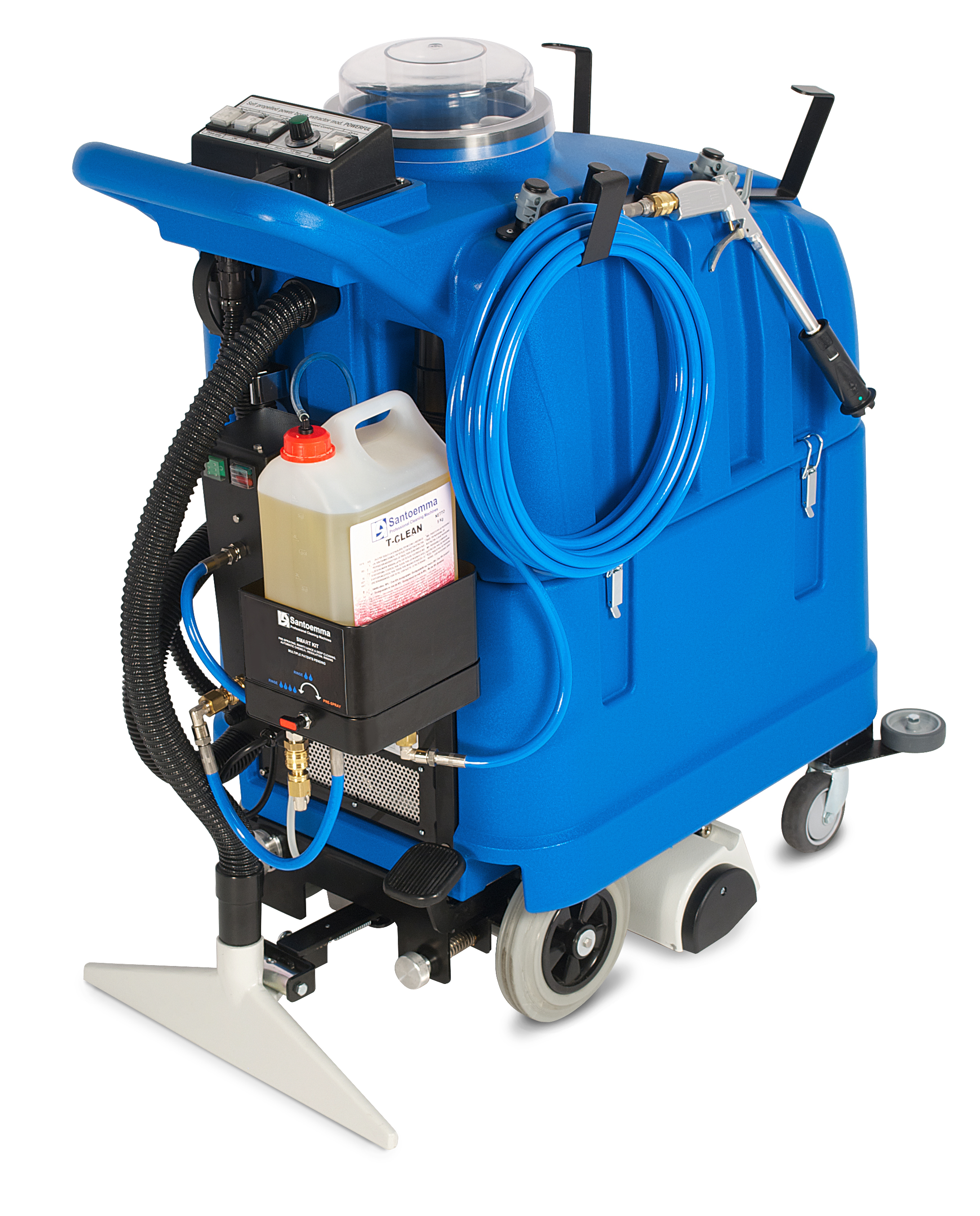 POWERFUL-SILENT, 70 Liter, 2 x 1500W dreistufige Motoren mit hoher Saugleistung, vorwärtslaufendes Gerät mit Antriebsmotor, regelbare Geschwindigkeit, Reinigungsbreite 50 cm - Bild 2