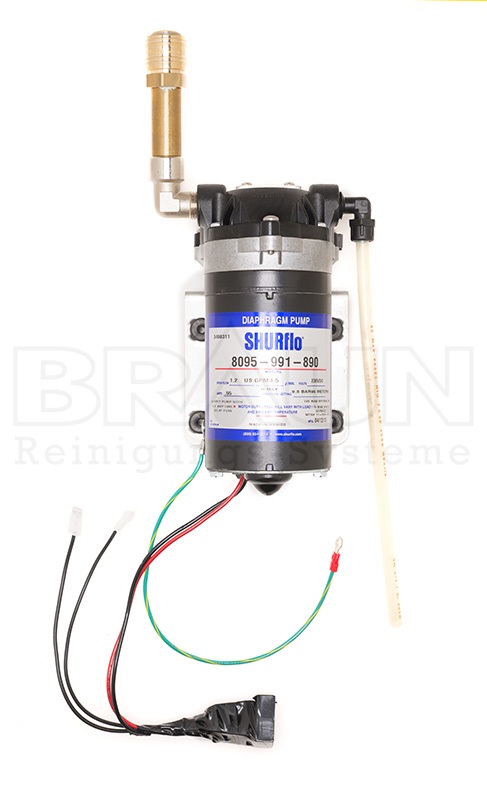 Druckpumpe 9,3 bar + Anschlüsse (Metall)