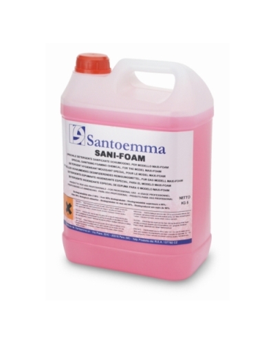 SANI FOAM, Schaumreiniger für Foamtec- und IdroFoamRinse Maschinen, 5 Liter Kanister
