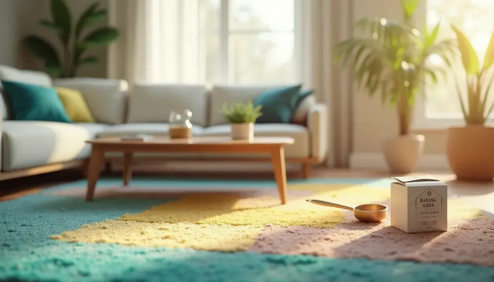 Teppichflecken mit Natron entfernen: Ein natürlicher Reinigungstrick